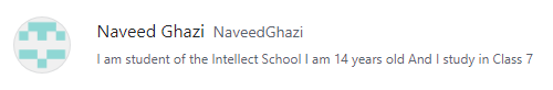 A person Who is Following Me. Why?